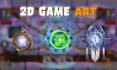 do 2d assets design for your game project