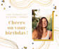 make happy birthday cards and post
