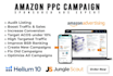 manage amazon PPC campaigns ads, amazon PPC management and optimization