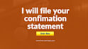 file your confirmation statement with companies house