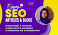 write engaging SEO articles or blogs for cheap