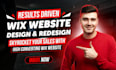 design or develop a professional wix website or redesign a business wix website