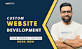 create a custom web application and website