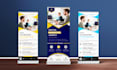 awesome roll up banner,retractable banner or pull up banner