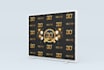 design  backdrop, yard sign, step and repeat banner within 4 hours