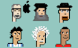 create cryptopunk and nft pixel art