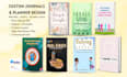design book interiors, journals, planners, workbooks and KDP layouts