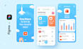 mobile app design in figma