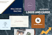 create professional business logo and cards for you for you
