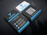 professional uv gloss business card and visiting card design