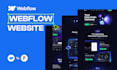 develop webflow website or convert figma to webflow as webflow developer