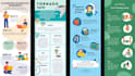 design an engaging infographic within 18 hours