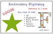 digitize embroidery, 3d puff cap, logo design digitizer dst,pes,emb files