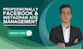 create and manage instagram ads and facebook ads campaign