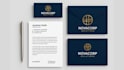 professional business card and letterhead for your company branding