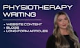 write physiotherapy blogs that educate patients
