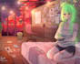 do anime style art with simple background
