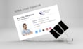 design professional clickable HTML email signature
