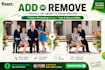 remove person from photo, remove object from photo, photoshop remove work