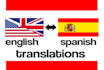 translate english to spanish