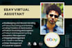 be your expert ebay virtual assistant