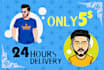 professional cartoon and vector 24 hours