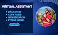 do fastest data entry in one day and internet research