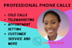 professionally make all your phone calls