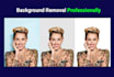 do professionally background removal from image quickly