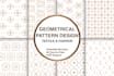 seamless geometrical pattern, textile pattern, vector pattern, floral pattern