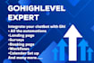 design ghl sales funnel , website and gohighlevel automation expert