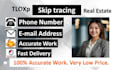 do skip tracing for real estate business