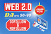 build web 2 0 backlinks manually