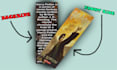 do double sided, print ready bookmark design
