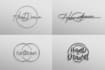 design unique hand drawn signature logo