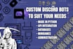 program a discord bot for you