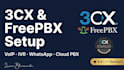 set up and configure 3cx or freepbx cloud phone systems for your business