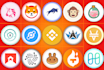 create crypto token logo design