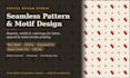 make textile seamless pattern, logo design, 2d ,3d drawings