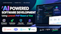 develop ai powered software using laravel PHP react or vue
