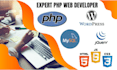 fix or develop PHP mysql javascript bootstrap websites