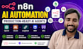 build ai agents, ai automations and ai workflows using n8n