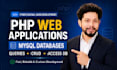 fix PHP errors, mysql issues and web application bugs