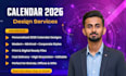 professional and customized 2026 calendar for your brand