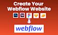 design a professional webflow website or convert figma to webflow