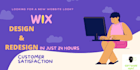 design, develop and redesign wix website professionally