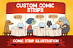 create custom comic strips for you