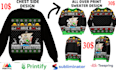 do unique ugly christmas sweater and all over print unisex sweatshirt