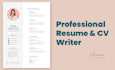 do professional resume writing and cover letter