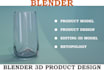 design perfect 3d model in blender